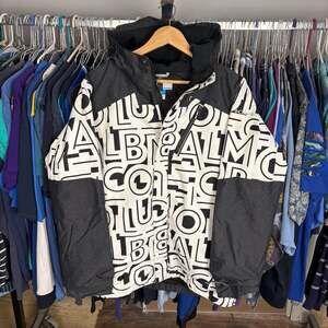 Columbia Youth Boys XL (18/20) Monochrome Logo Spellout Omni-Tech Ski Jacket